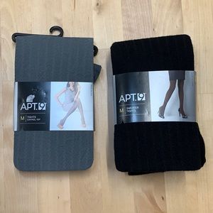 2 pairs NIP sweater tights